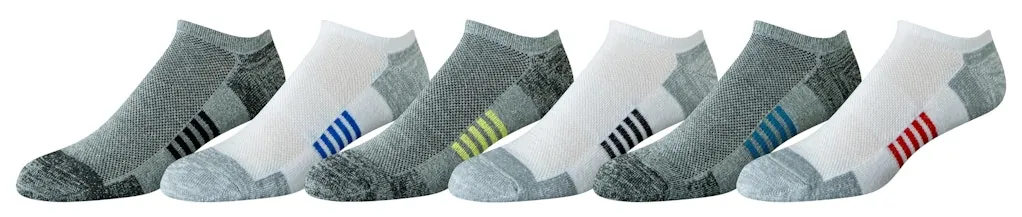 Amazon Essentials Men's Performance No-Show Socks 6-Pack