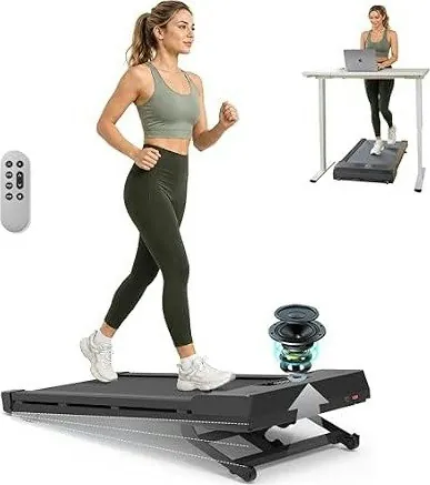 PaceRocker Auto Incline Treadmill w/ Speaker
