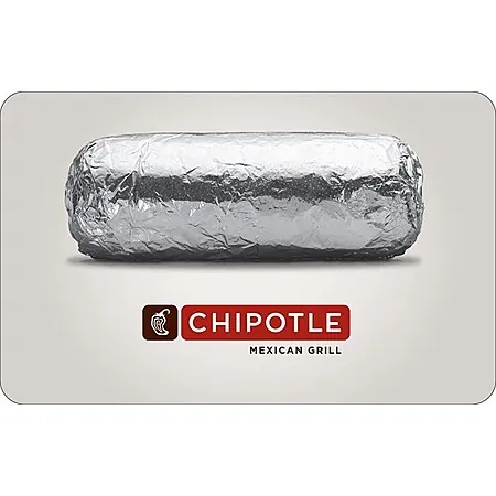 $50 Chipotle eGift Card (Email Delivery)