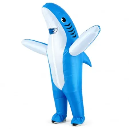 CsplYadee Inflatable Shark Costume for Adults