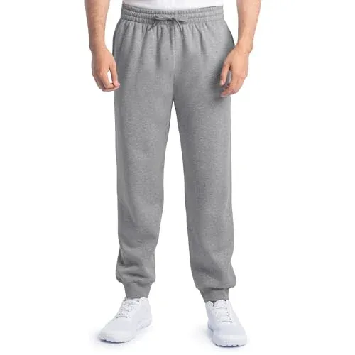 Fruit of the Loom Mens Eversoft Fleece Joggers w/ Pockets