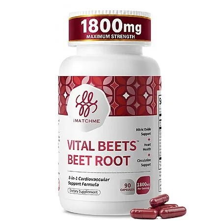 90-ct iMATCHME Vital Beets 1800mg Beet Root Capsules