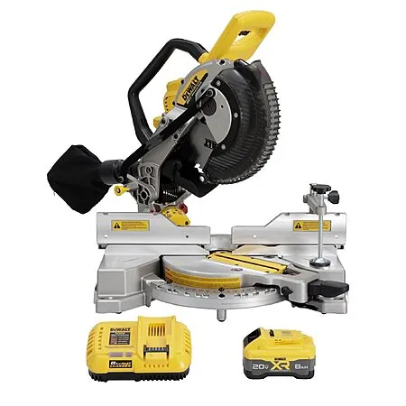 DeWALT 20V MAX XR 10" Double Bevel Fixed Miter Saw Kit