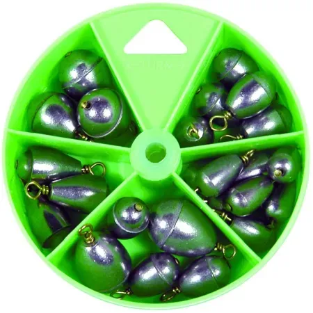 Eagle Claw Fishing Nldpbc Steel Bass Casting Weight Sinker Assortment