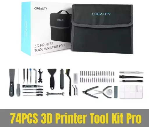 Creality 74Pcs 3D Printer Tool Kit Bag Pro