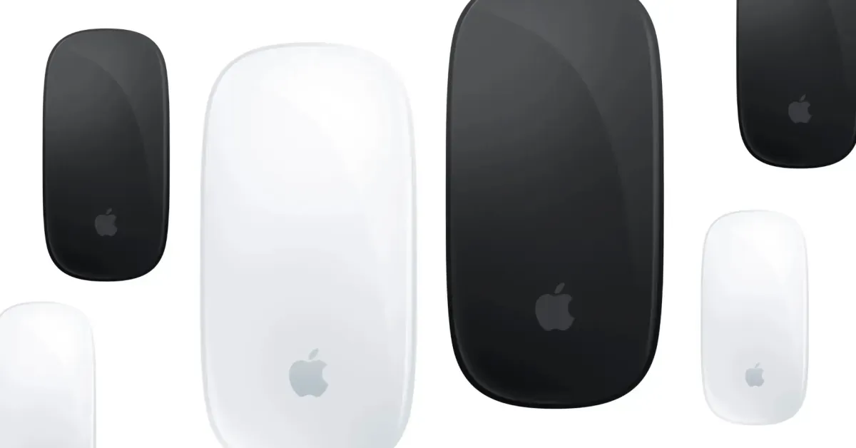 black Apple Magic Mouse