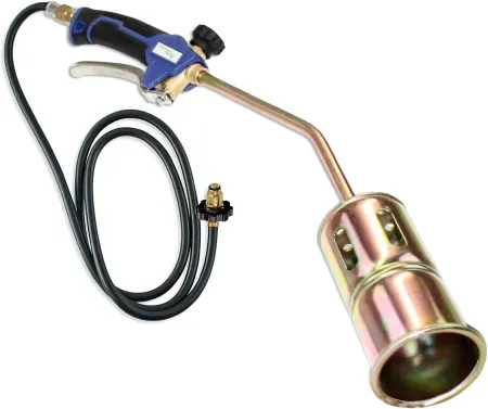 Flame King 320,000 BTU Propane Torch Kit Heavy Duty Weed Burner with 6' Hose