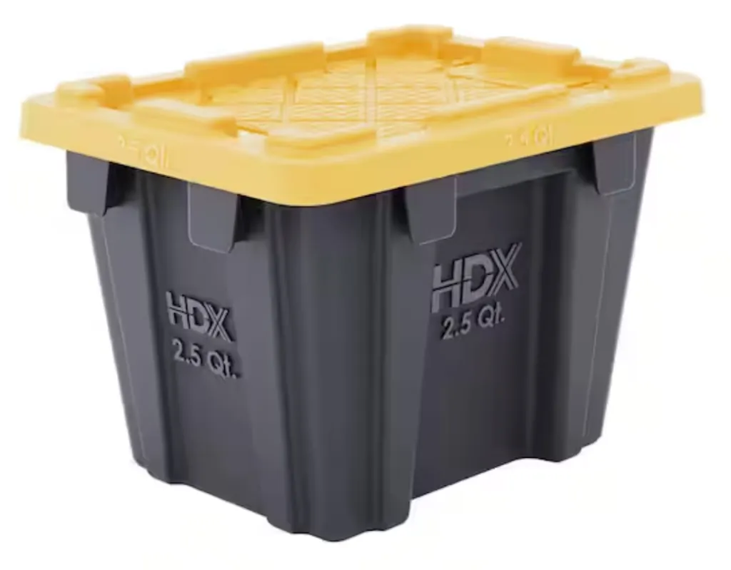 2.5-Quart HDX Storage Bins 6-Count
