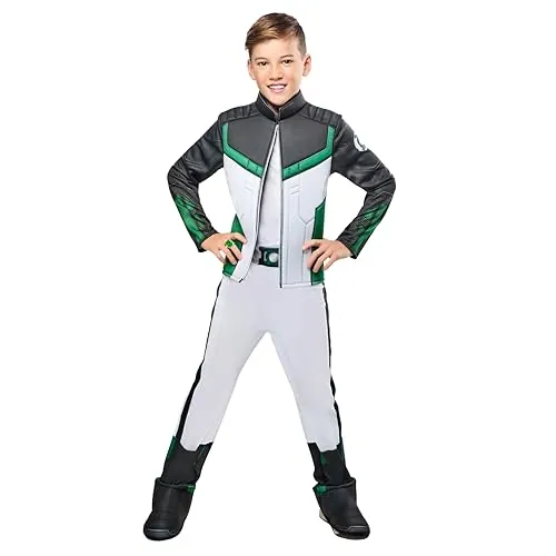 Rubies Boys Green Lantern Costume w/ Attached Faux Jacket & Ring