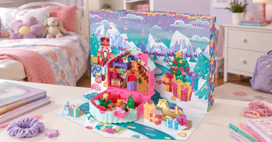 Polly Pocket Gingerbread House Advent Calendar