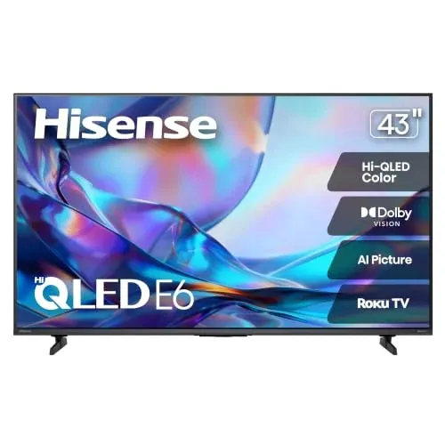 Hisense 43" 4K UHD Hi-QLED Smart Roku TV