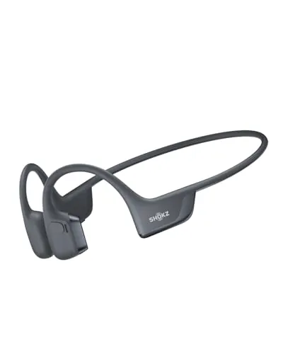 SHOKZ OpenRun Pro 2 Bone Conduction Bluetooth Sport Headphones, Black
