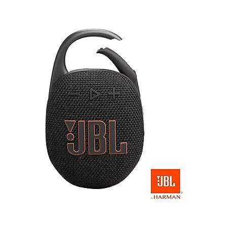 JBL Clip 5 Portable Bluetooth Speaker (Black)