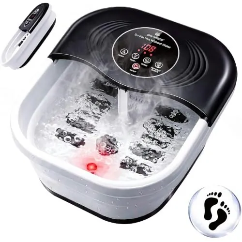 Spa4Pieds Collapsible Heated Shiatsu Foot Spa Bath