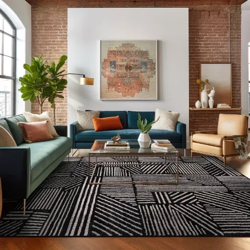 Trent Austin Design Rambo Geometric 7'10" x 10' Area Rug