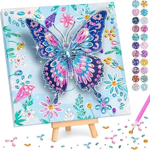 Diamond Butterfly Kit, 4-Pack