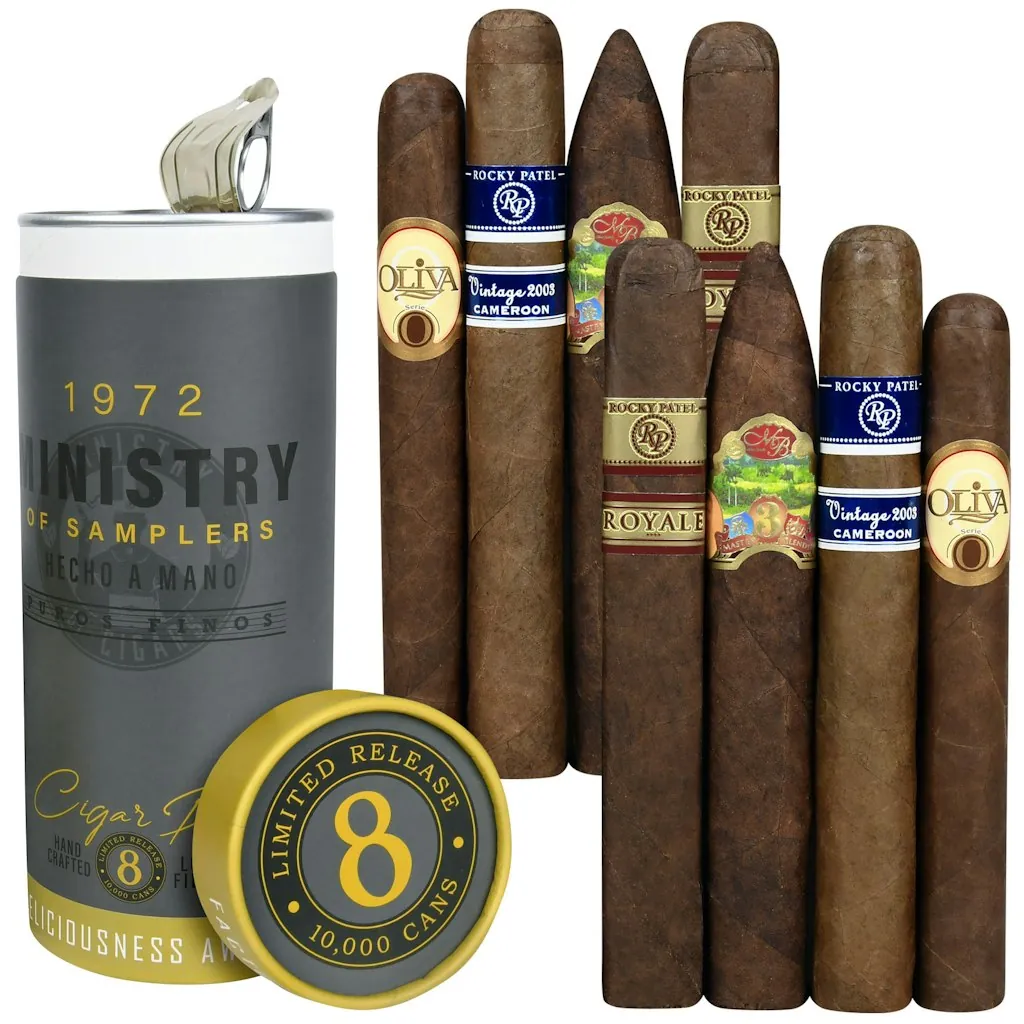 McRizzle #3 Rocky Oliva 90+ Rated Can of 8 Cigars
