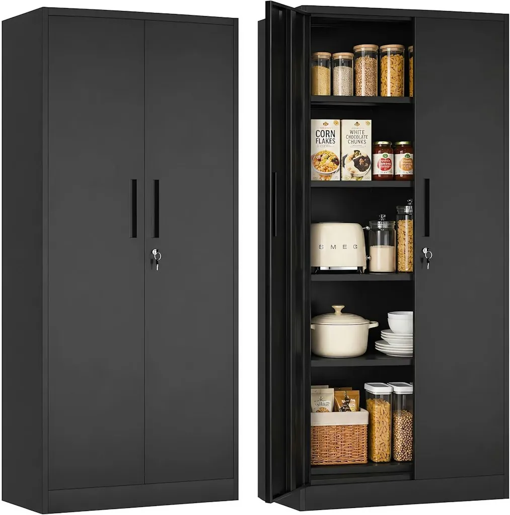 Ikimi 72" Metal Storage Cabinet