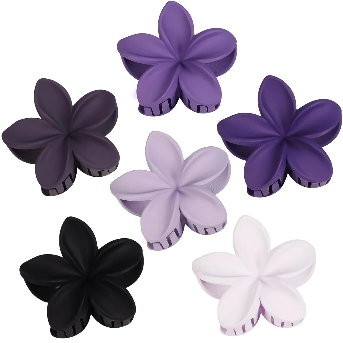 Sisiaipu Flower Hair Clips 6-Pack