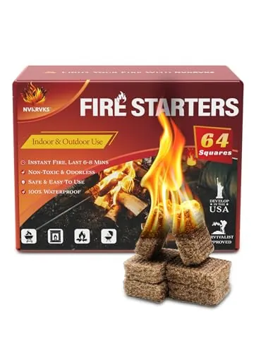 Nvkrvks Fire Starter 64-Count
