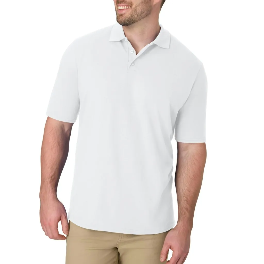 Hanes Men's X-Temp Polo Shirt