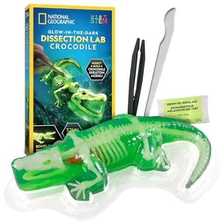National Geographic Glow in the Dark Crocodile Dissection Lab Kit