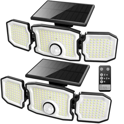 Solar Flood Lights 2-Pack