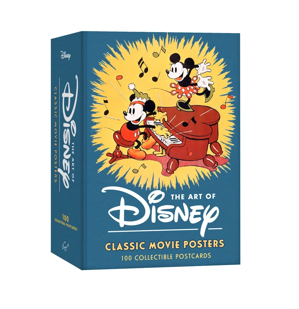 The Art of Disney: Classic Movie Posters 100 Postcards Book