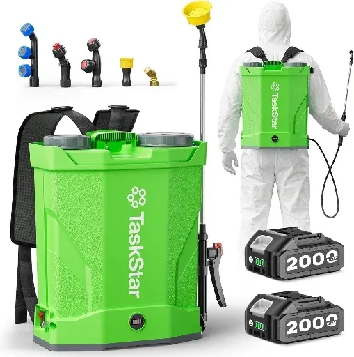 Taskstar Battery Powered Backpack Sprayer 4.2 Gallon