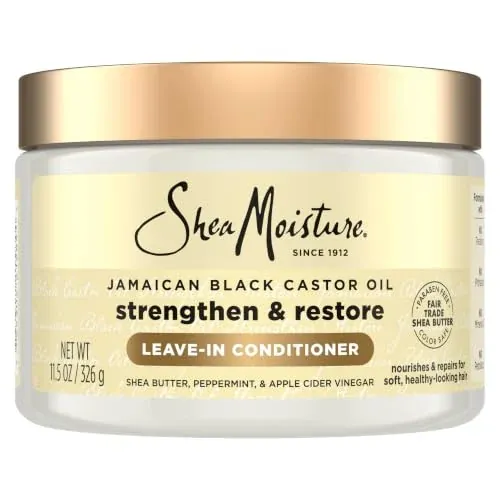 11.5-Oz SheaMoisture 100% Pure Jamaican Black Castor Oil Leave-In Conditioner