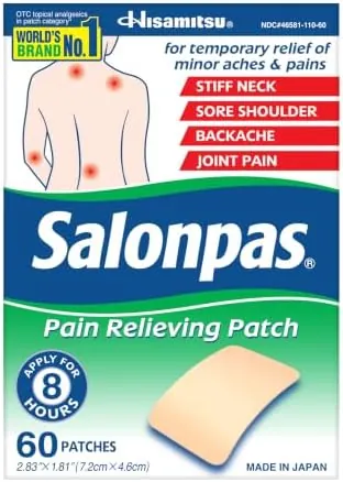 60-ct Salonpas Pain Relieving Patches