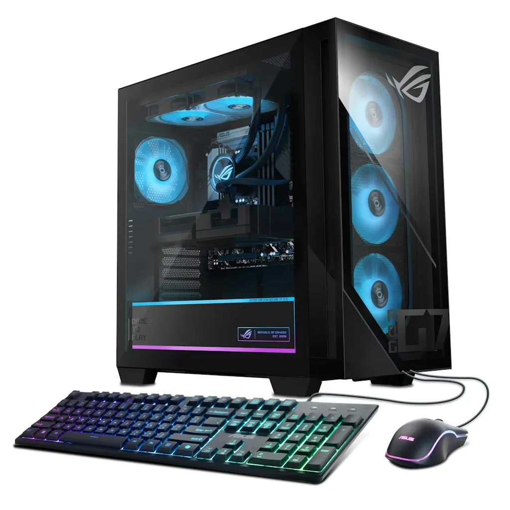 ASUS ROG G700 Ultra 7 Gaming Desktop PC w/ RTX 5060 Ti