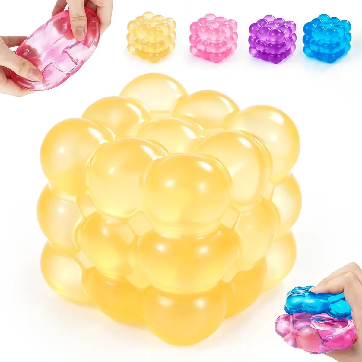 Slow Rise Bubble Cube Squishy
