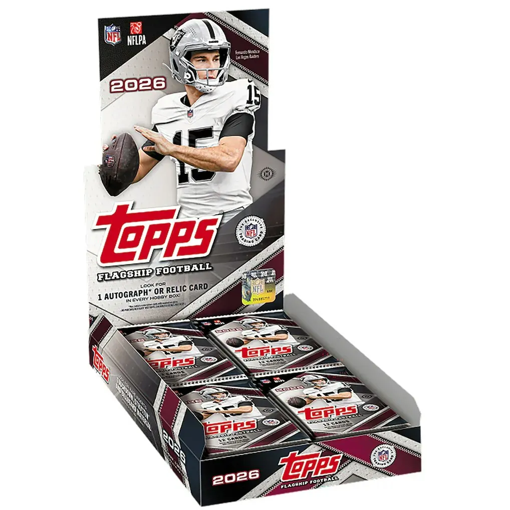 2026 Topps Flagship Football Factory Sealed Hobby Box