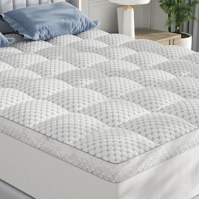 BEDELITE Thick Pillow Top Mattress Cover