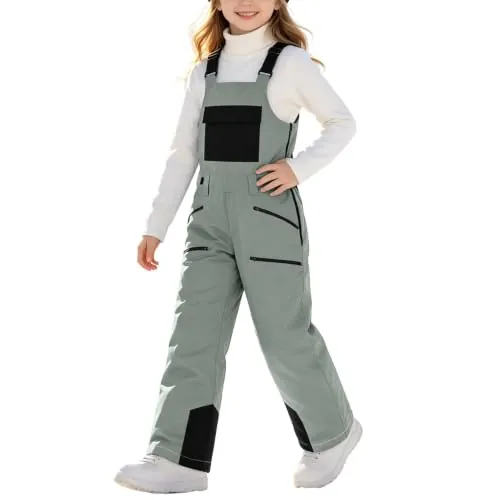 Kids Snow Bibs Overalls