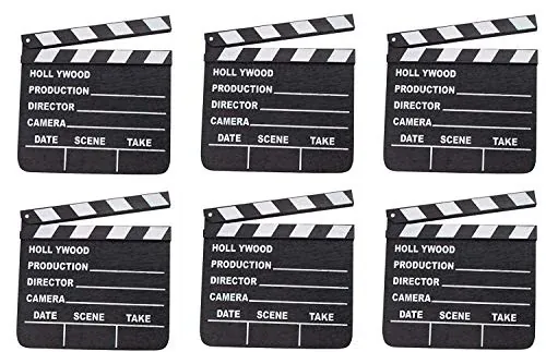 Rhode Island Novelty Hollywood Movie Clapboard 6-Pack