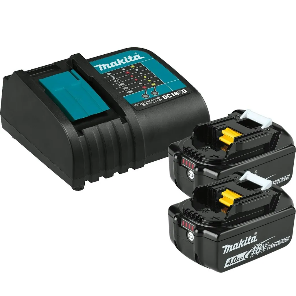 Makita 18V LXT 4.0Ah Battery & Charger Starter Pack