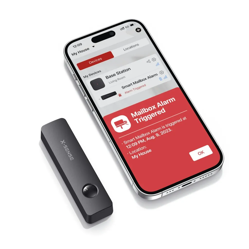 X-Sense Smart Mailbox Alarm (Base Station Not Included)