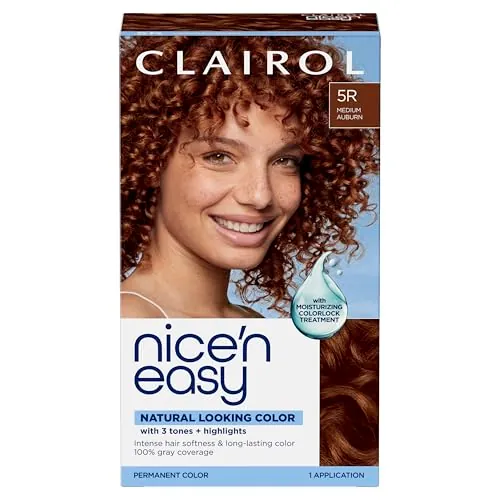 Clairol Nice'n Easy Permanent Hair Color, 1 Kit
