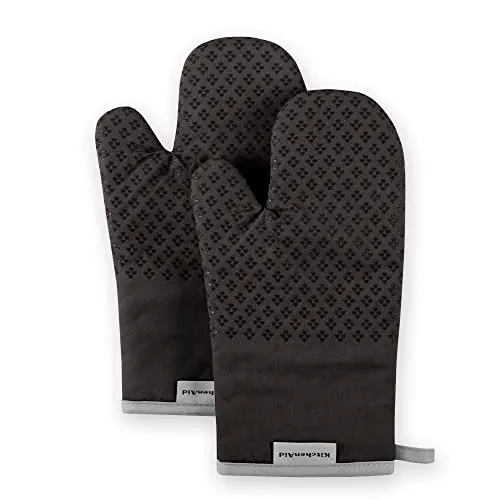 KitchenAid Asteroid Soft Silicone Oven Mitt 2-Pack