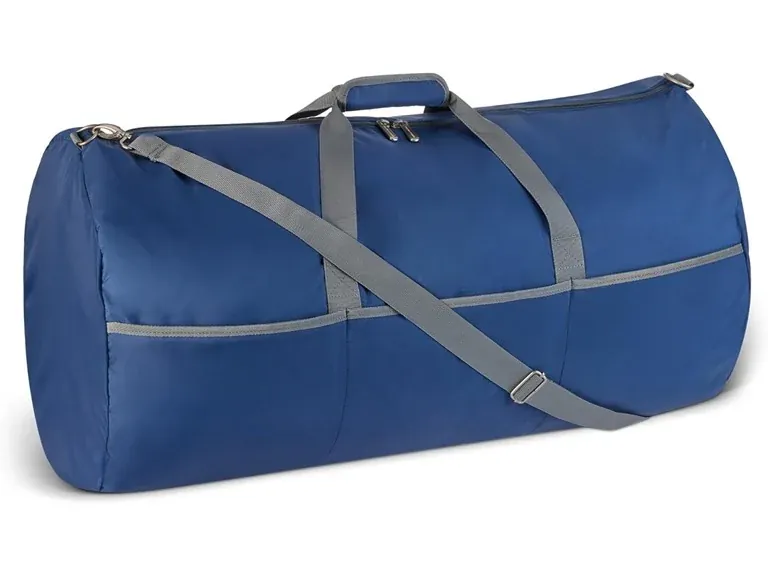 Amazon Essentials 150L Extra Large Foldable Nylon Duffel Bag (Navy)