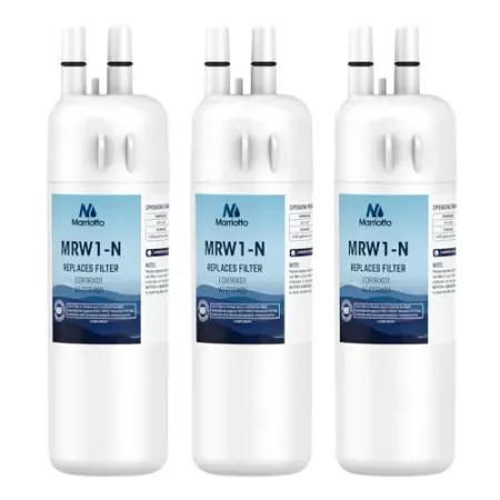 3-Pack Marriotto Refrigerator Water Filter (Whirlpool Replacements)