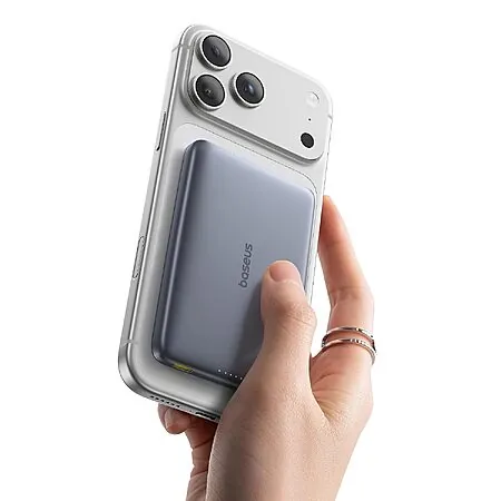 Prime Members: Baseus 10,000mAh Picogo 15W Wireless Magsafe Qi2 Portable Charger