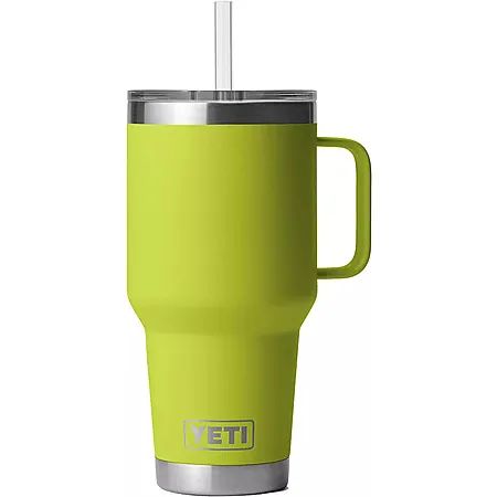 35-Oz Yeti Rambler Stainless Steel Insulated Mug w/ Straw Lid (4 Colors)