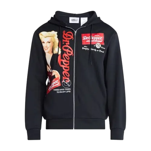 Dr Pepper Men's Zip Hoodie