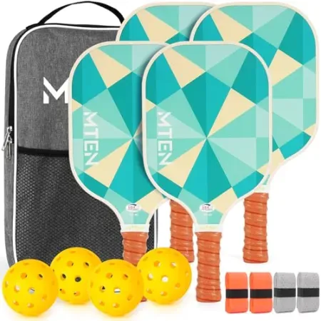 9-Piece MTEN Pickleball Paddle Set