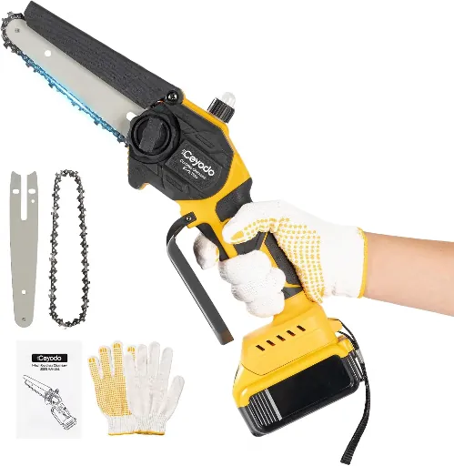 Ceyodo 6" Cordless Mini Chainsaw