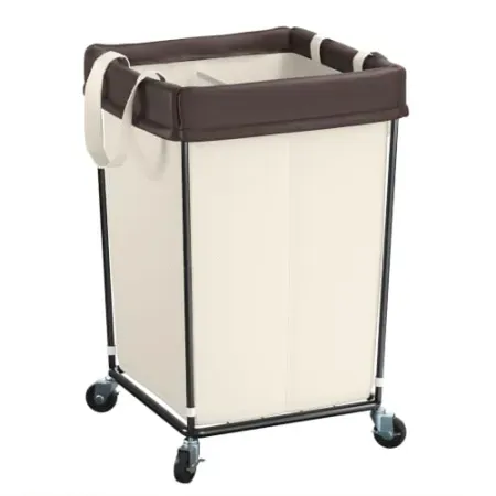 160L Mefirt Rolling Laundry Basket with Wheels