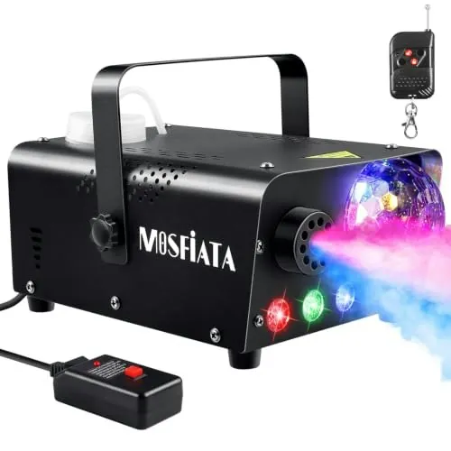 600W Fog Machine w/ Disco Light 3-Pack